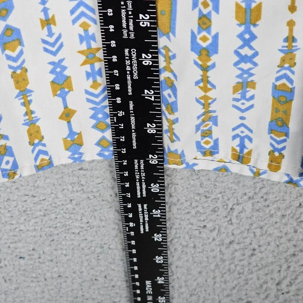 The‎ North Face Shirt Mens Small Geometric Button Up Short Sleeve Men